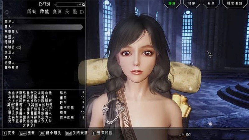 上古卷轴5少女卷轴