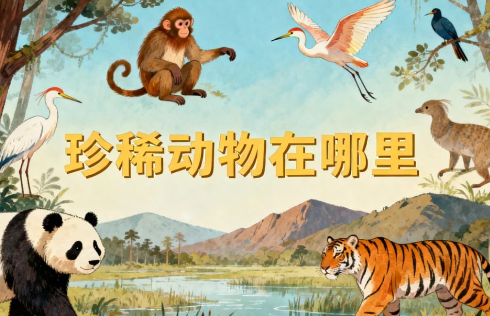 珍稀动物在哪里，带孩子探秘濒危物种