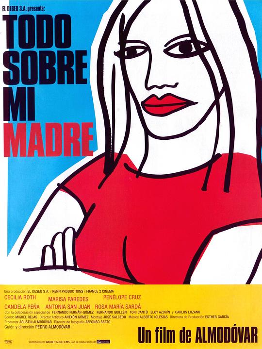 关于我母亲的一切 Todo sobre mi madre (1999) 1080p 原盘Remux 中文字幕 已刮削
