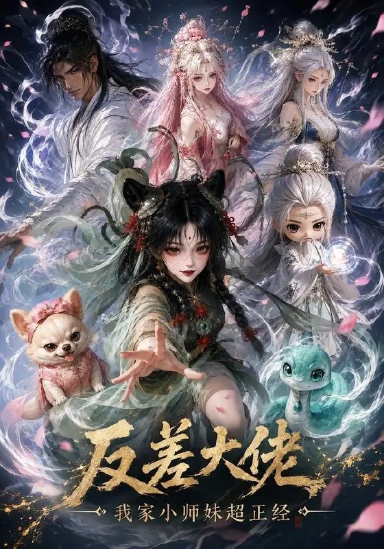 反差大佬：我家小师妹超正经&反差大佬我家小师妹超正经（200集）AI短剧