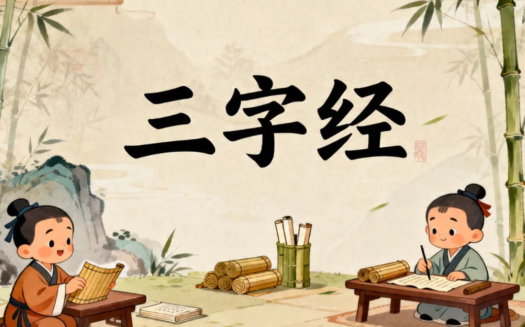 国学启蒙动画三字经，轻松开启传统文化第一课