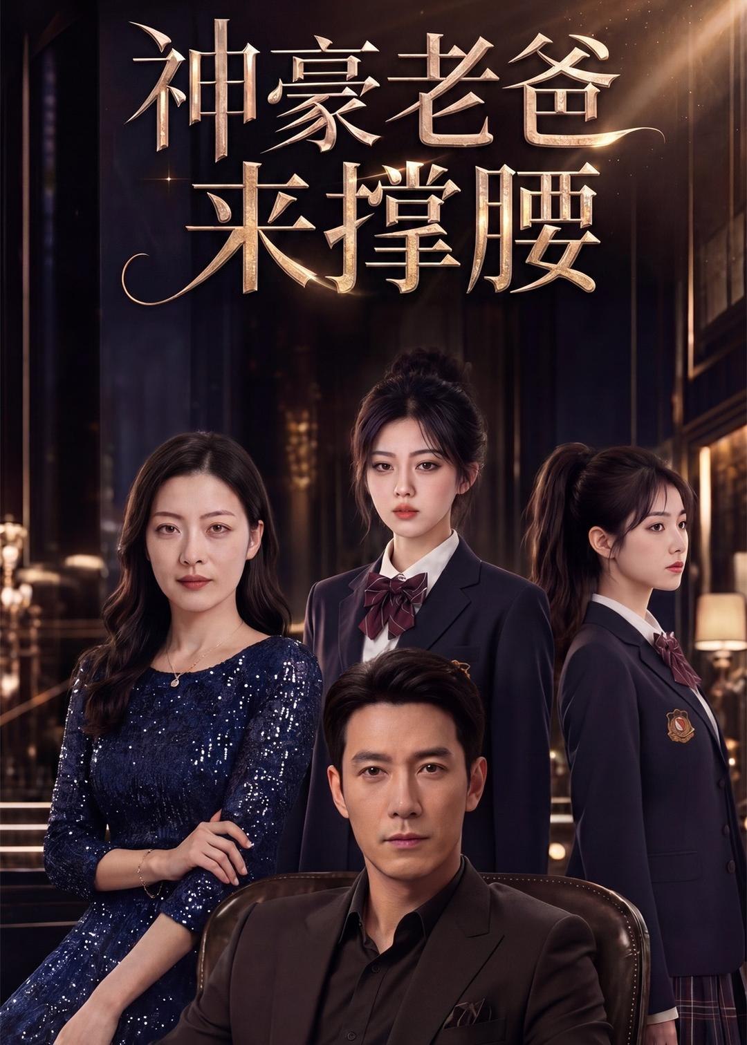 神豪老爸来撑腰 (60集) Ai短剧 | 短剧
