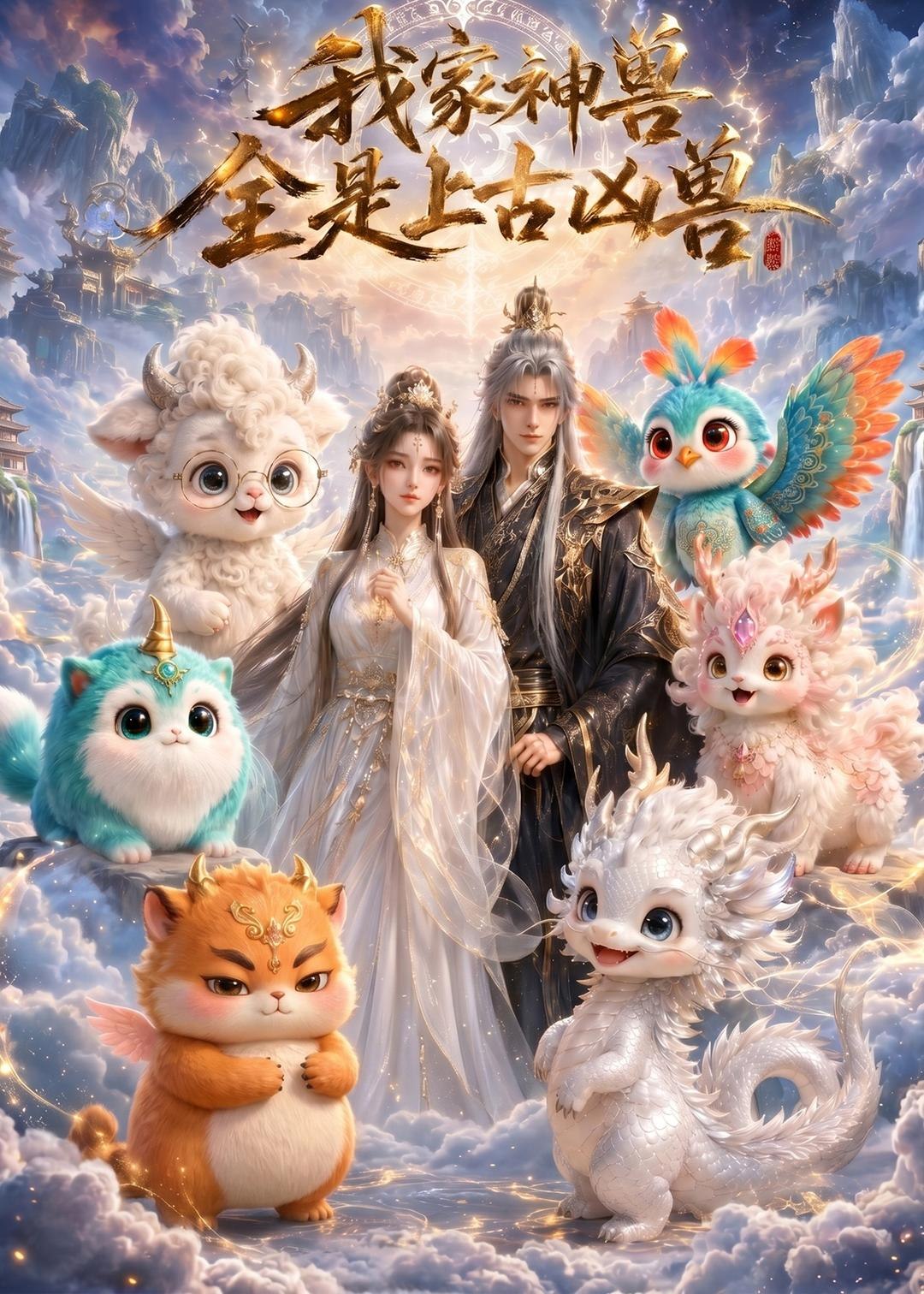 我家神兽全是上古凶兽 (30集) | 短剧