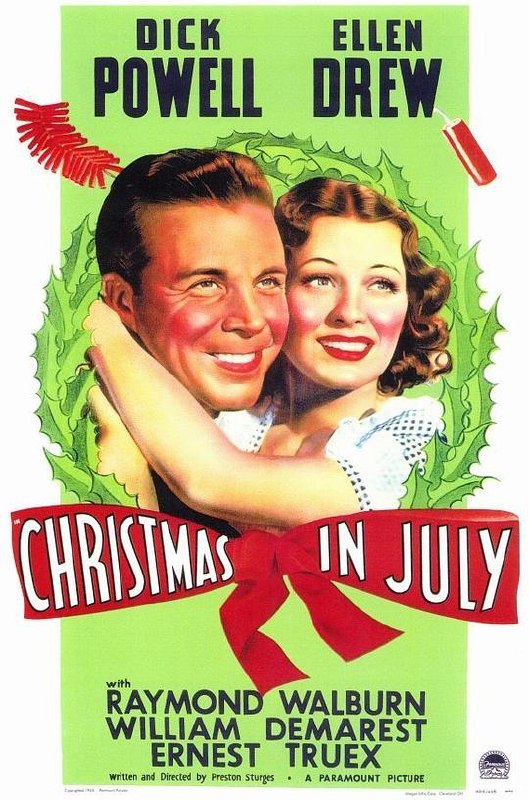 七月圣诞 Christmas in July (1940) 1080p 原盘Remux 中文字幕 已刮削