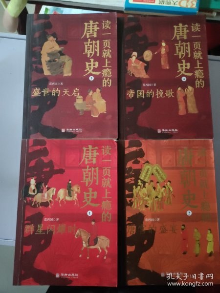 读一页就上瘾的唐朝史全4册 通俗易懂[epub]