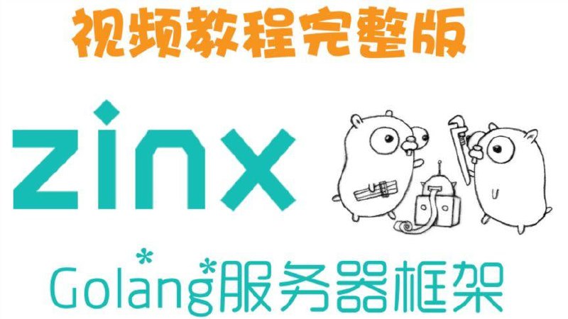Zinx-Golang轻量级TCP服务器框架 - 带源码课件