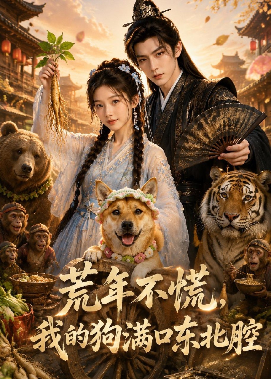 荒年不慌我的狗满口东北腔 (50集) | 短剧