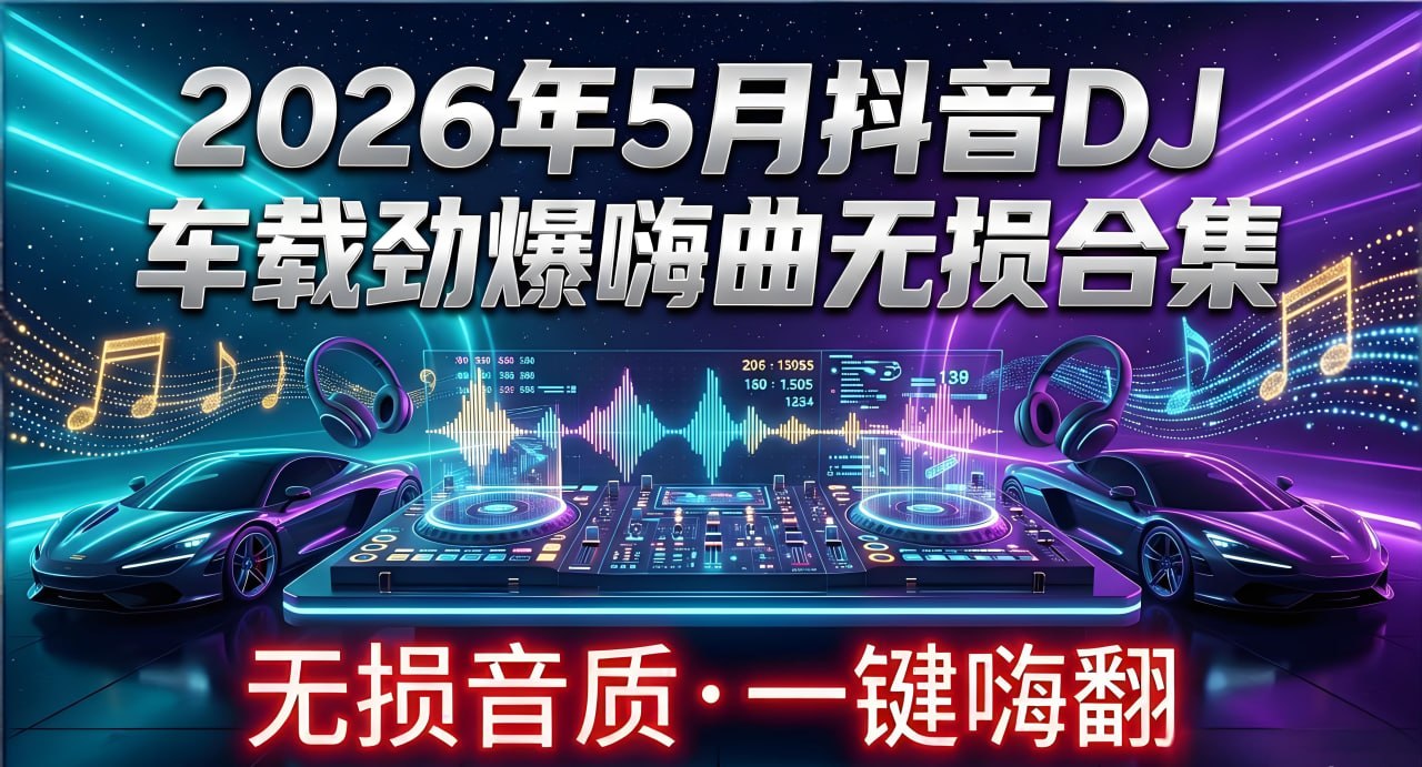 名称：2026年5月抖音DJ车载劲爆嗨曲无损合集
