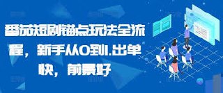 番茄短剧锚点玩法全流程，新手从0到1.出单快，前景好