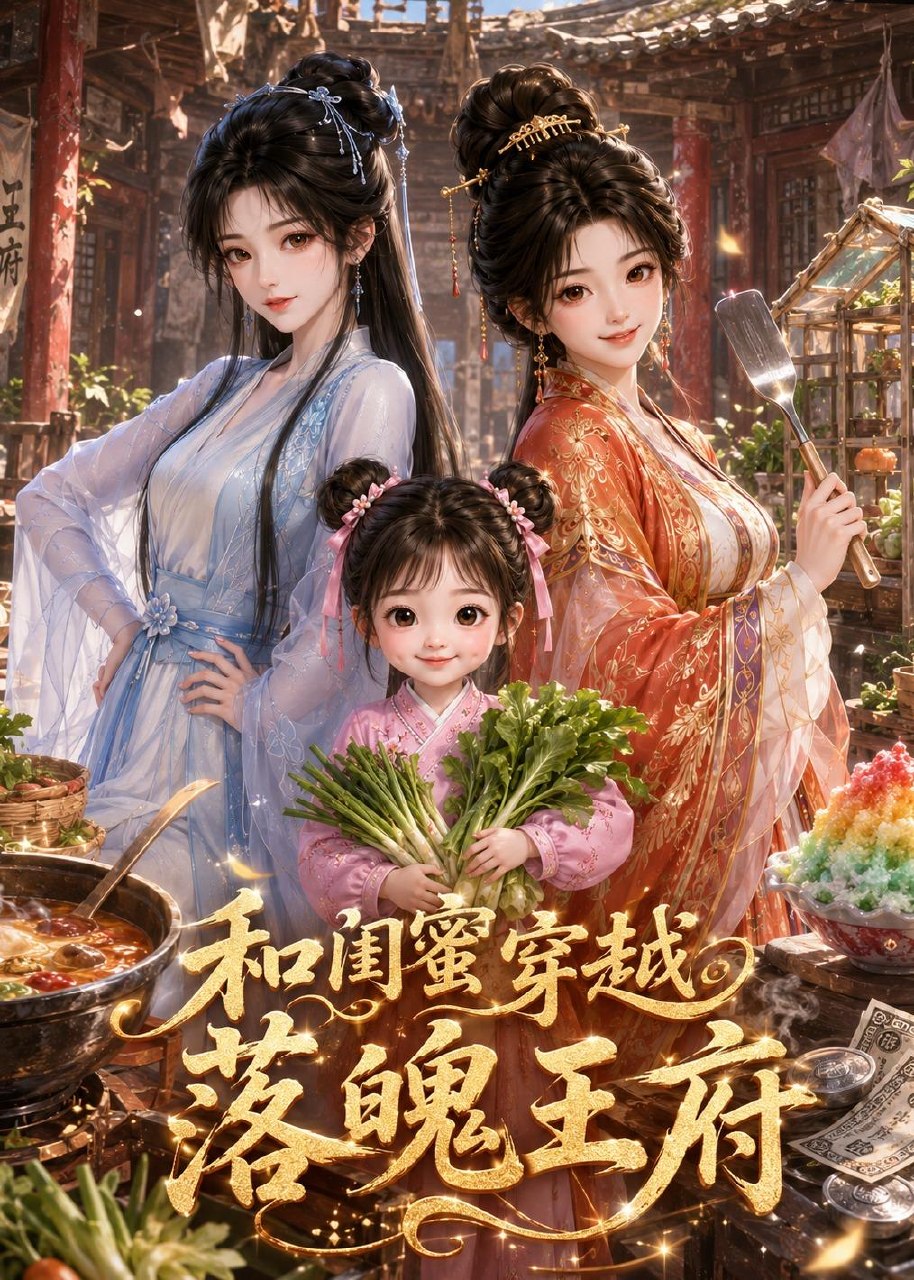 和闺蜜穿越落魄王府 (46集) | 短剧