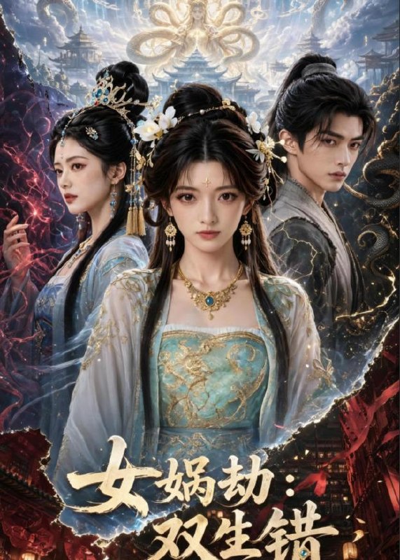 女娲劫双生错 (51集) AI短剧 | 短剧