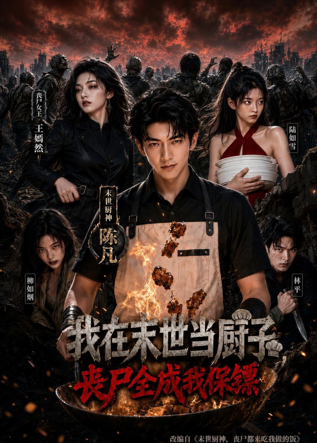 我在末世当厨子丧尸全成我保镖 (70集) AI短剧 | 短剧