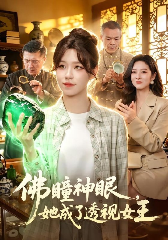 佛瞳神眼，她成了透视女王（111集）朱佳琪＆安雨森|短剧