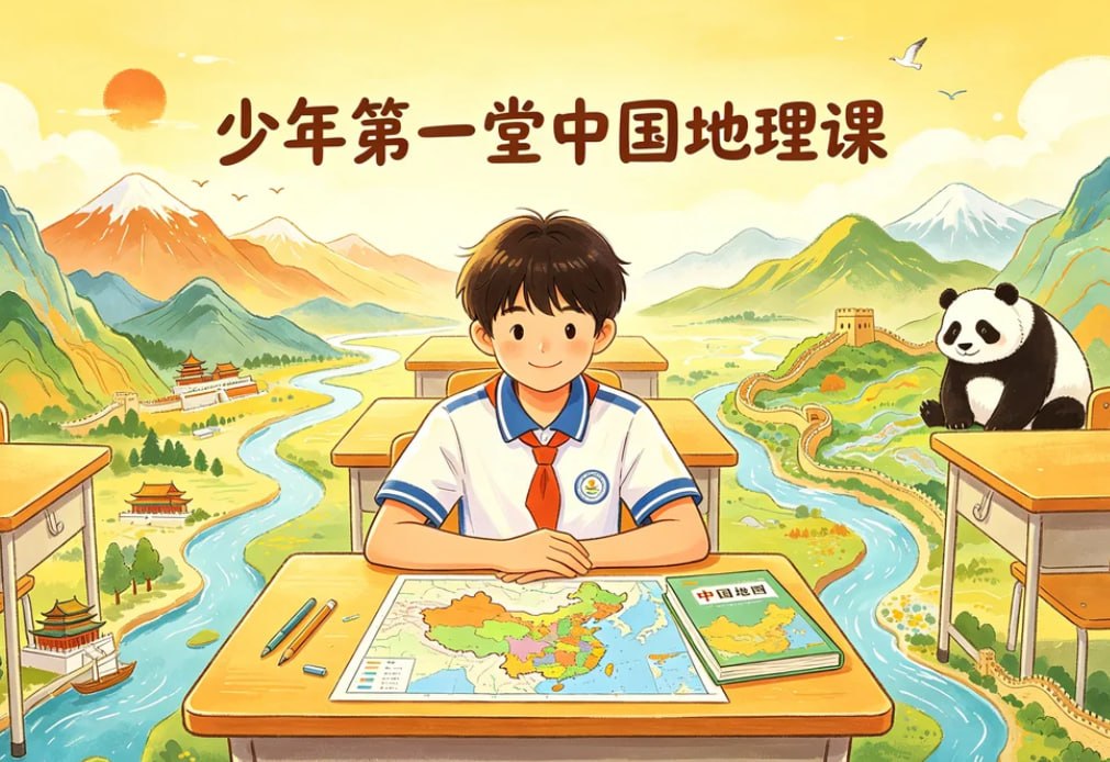 少年第一堂中国地理课，带你看懂壮美中国