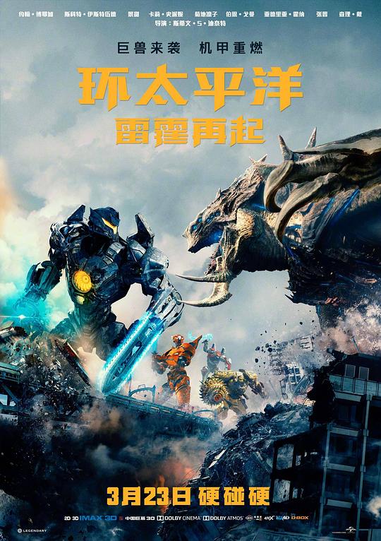 环太平洋：雷霆再起 Pacific Rim: Uprising (2018) 4K/2160p 原盘Remux 中文字幕 已刮削