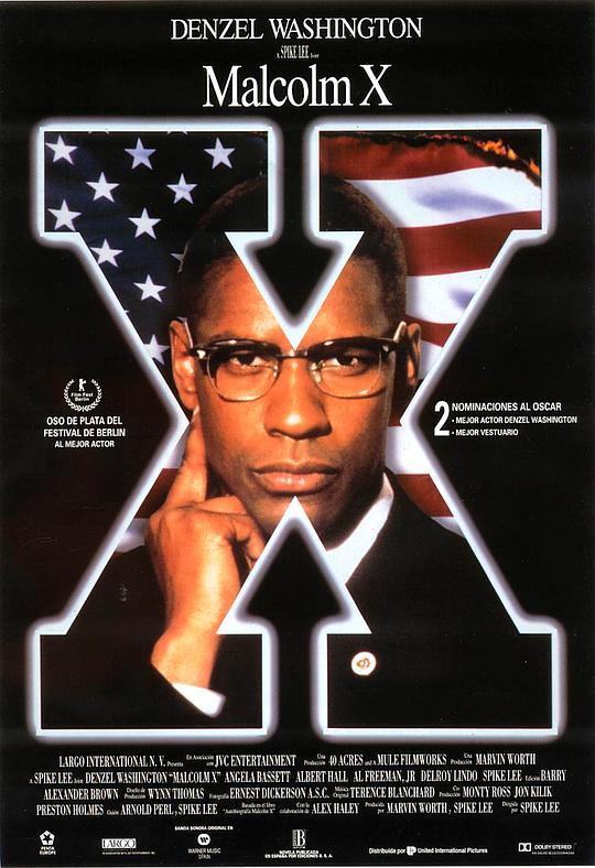 黑潮 Malcolm X (1992) 1080p 原盘Remux 中文字幕 已刮削