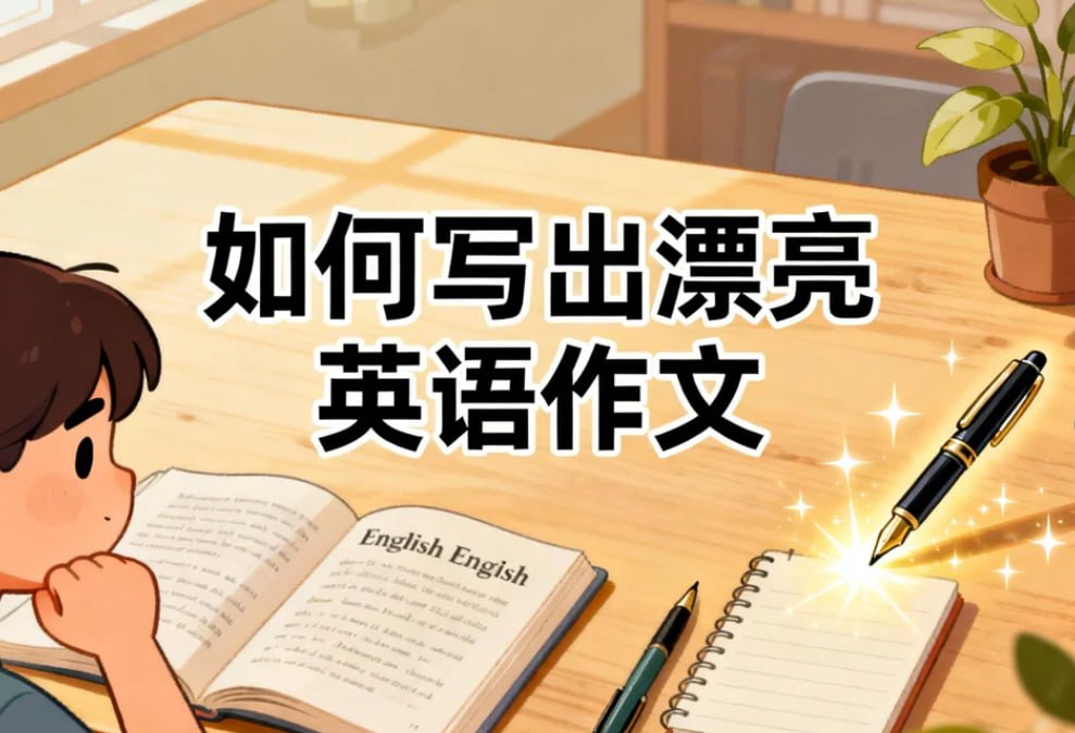 如何写出漂亮英语作文，从词句积累到篇章结构