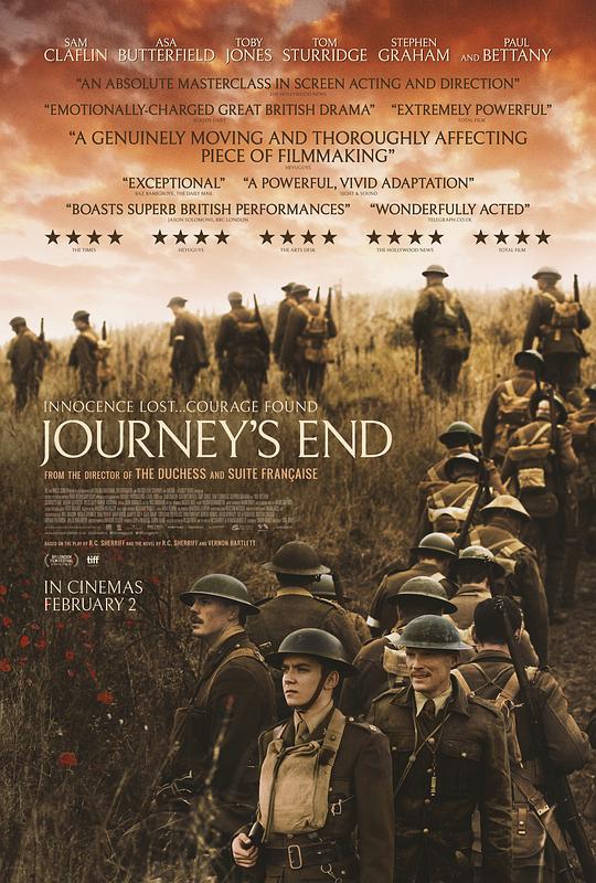 旅程终点 Journey's End (2017) 1080p 原盘Remux 中文字幕 已刮削