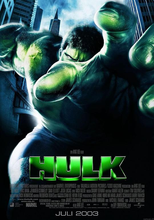 绿巨人浩克 Hulk (2003) 4K/2160p 原盘Remux 中文字幕 已刮削