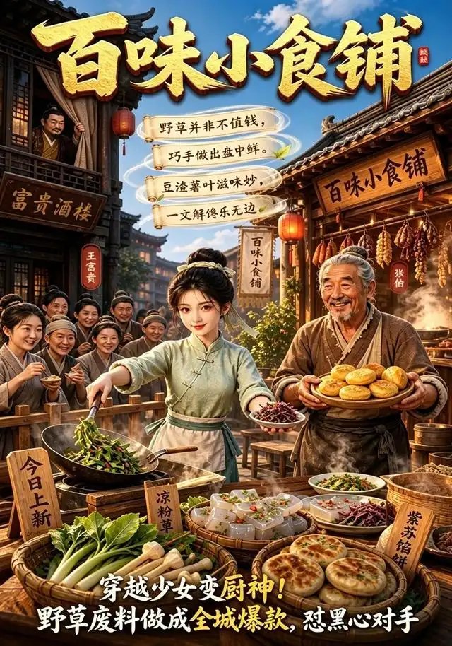 百味小食铺（32集）漫剧