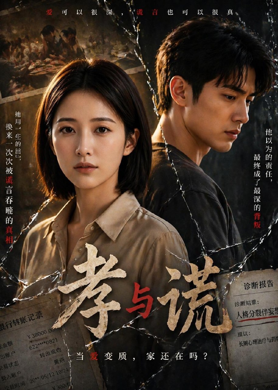 孝与谎 (45集) Ai短剧 | 短剧
