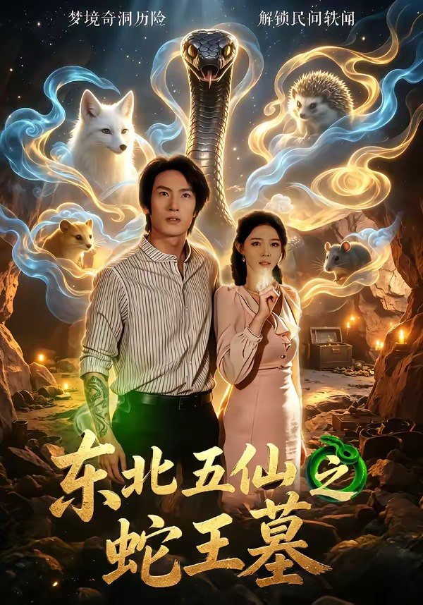 东北五仙之蛇王墓（55集）王禹桐＆张姝婧|短剧