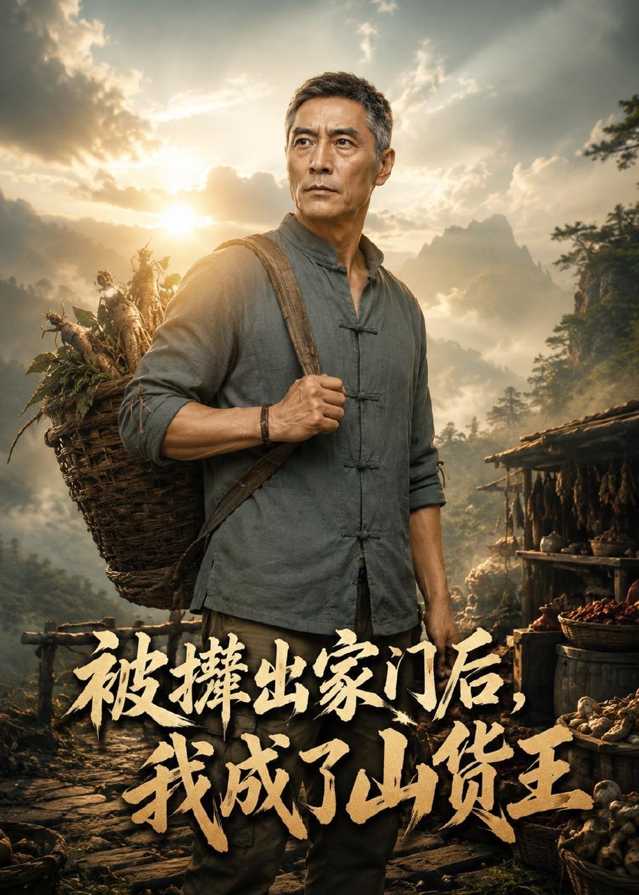 被撵出家门后我成了山货王 (59集) AI短剧 | 短剧