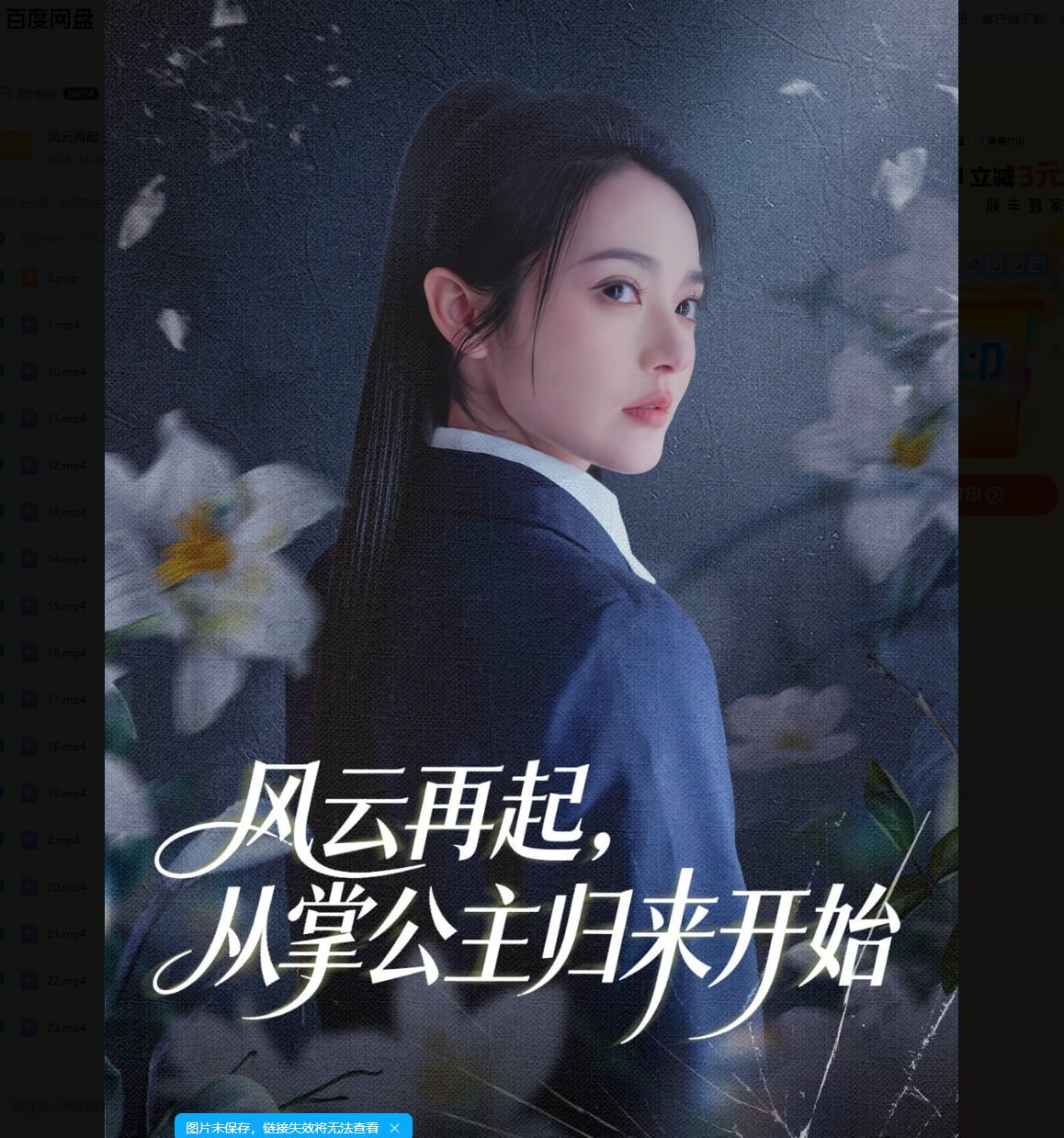 风云再起，从掌公主归来开始（60 集）觅七 ＆ 李佳明