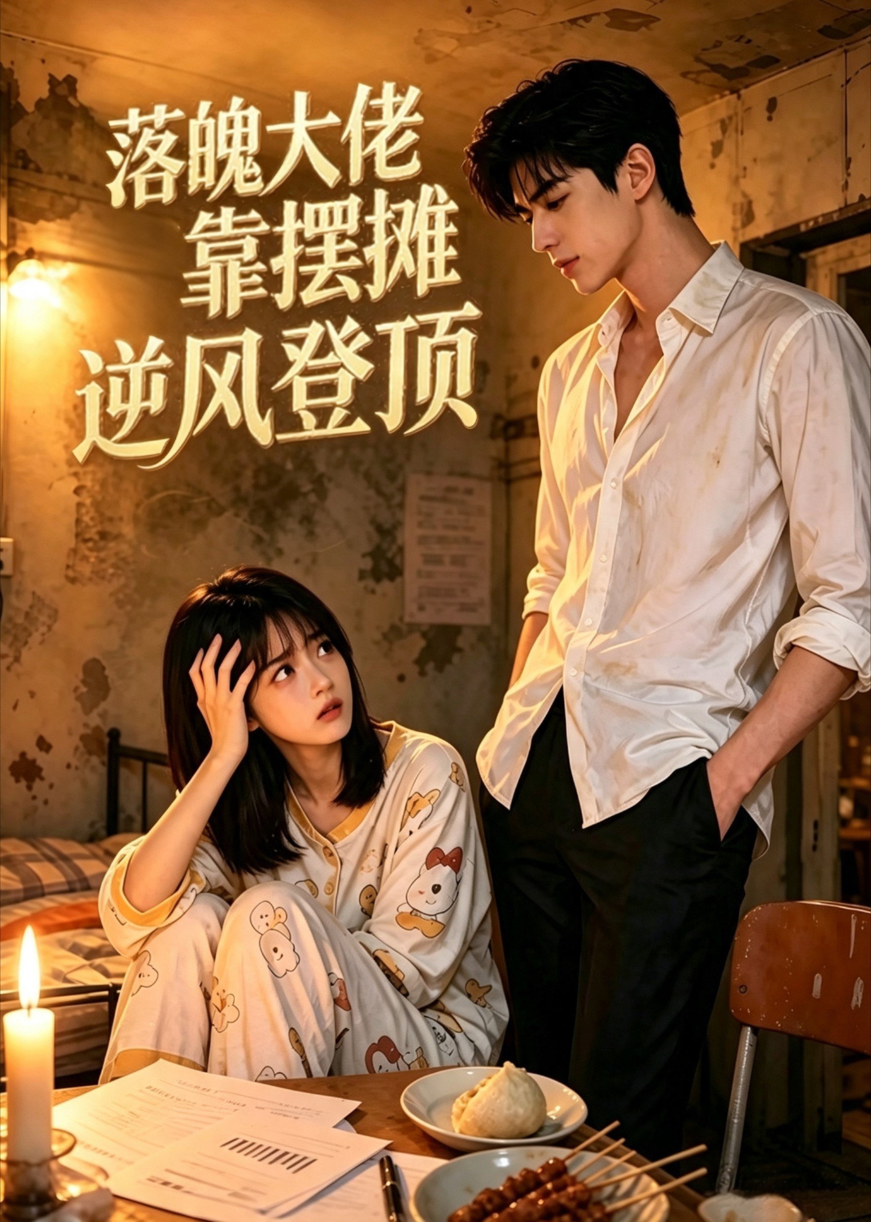 落魄大佬靠摆摊逆风登顶 (67集) | 短剧