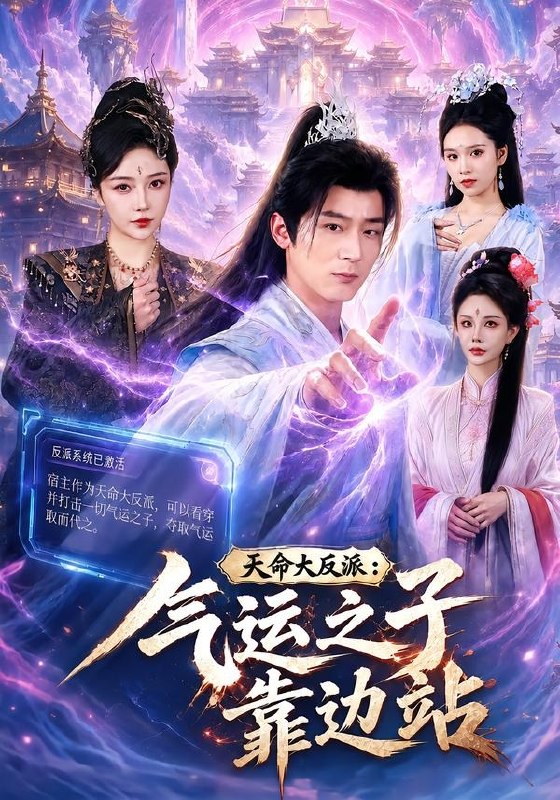 天命大反派：气运之子靠边站（75集）何其炜＆郭银泓|短剧