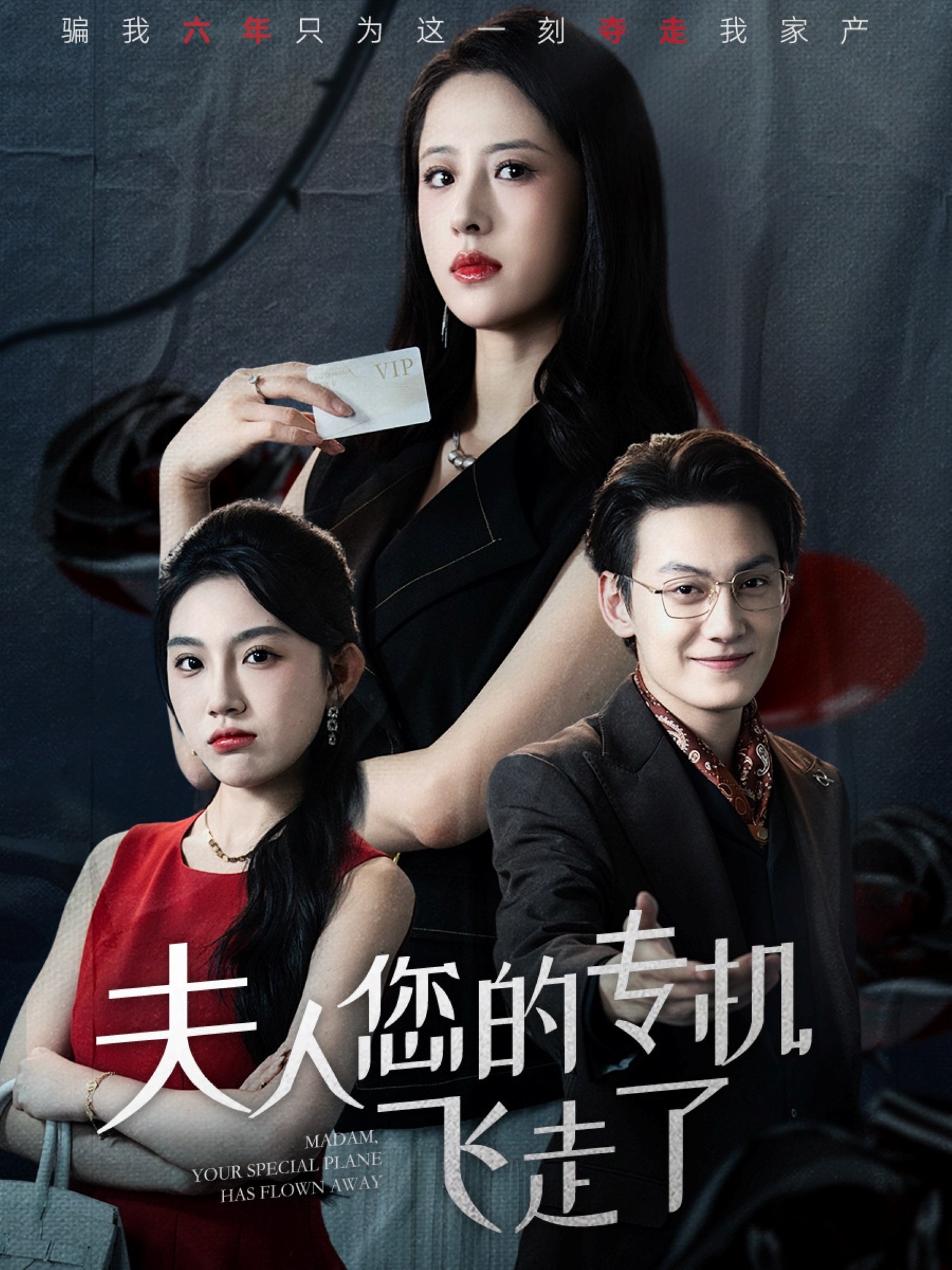 夫人您的专机飞走了 (62集) 王婧琦&陈泓龙 | 短剧