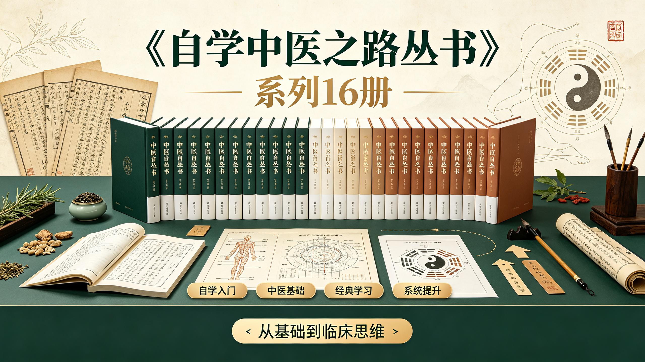 自学中医之路丛书系列16册