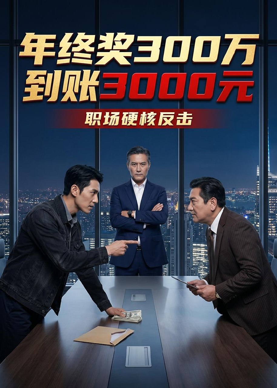年终奖300万到账3000元 (41集) Ai短剧 | 短剧