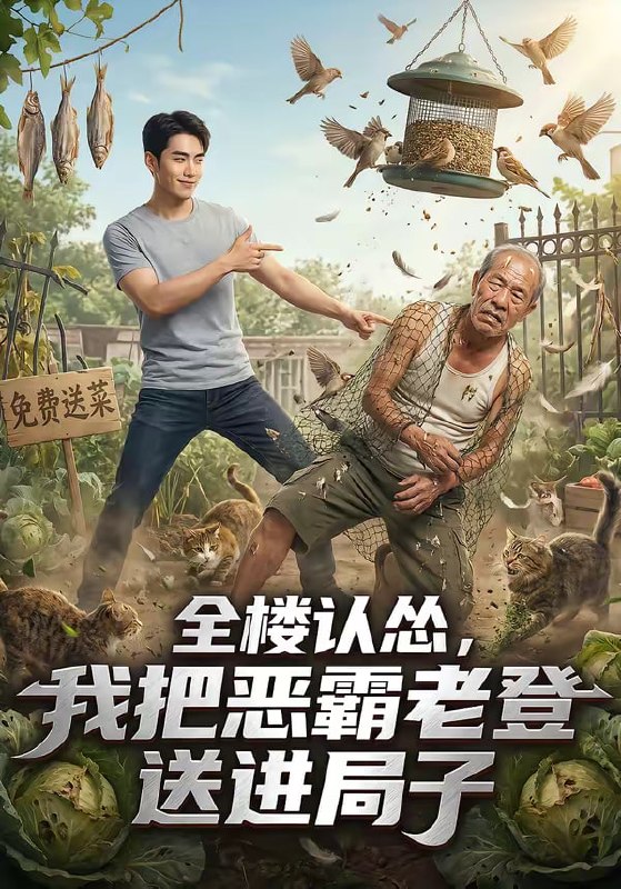 全楼认怂，我把恶霸老登送进局子（21集）|短剧