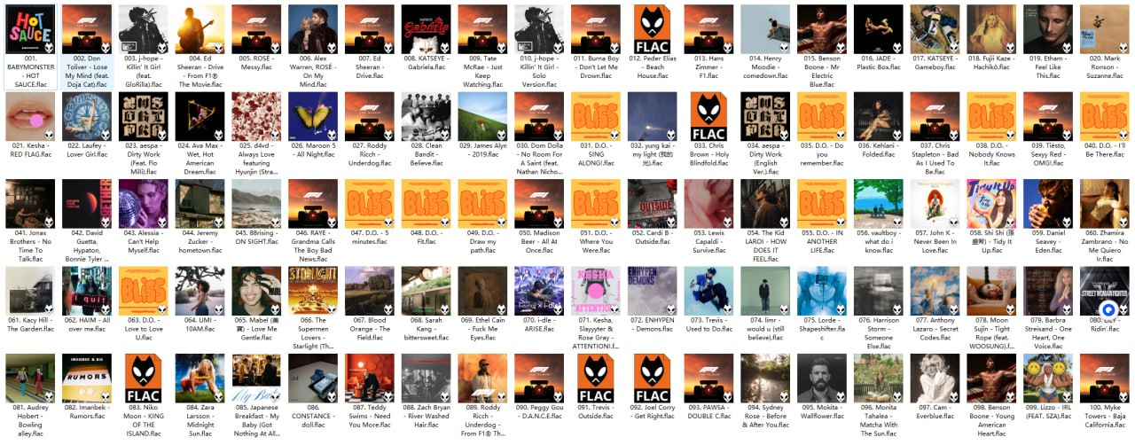 KKBOX西洋新歌日榜 (20250710)