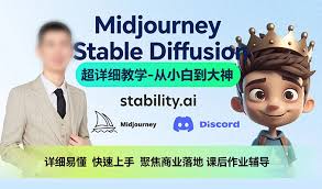 AI绘画系统教学MJ+SD详解