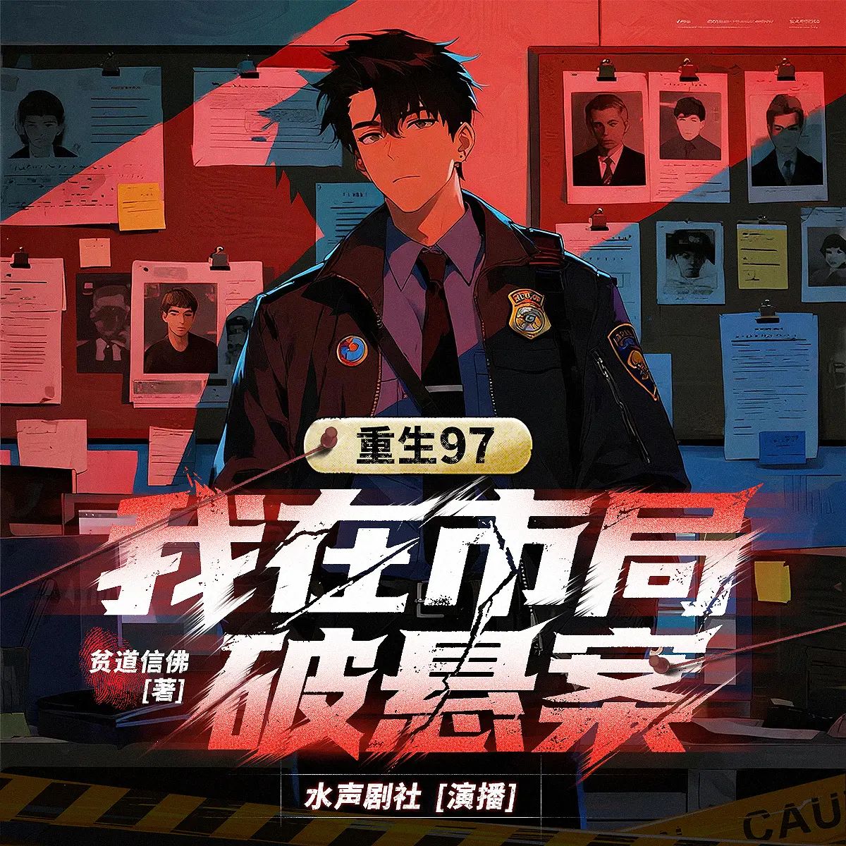名称：多人有声剧重生97，我在市局破悬案主播：水声剧社 连载至970集