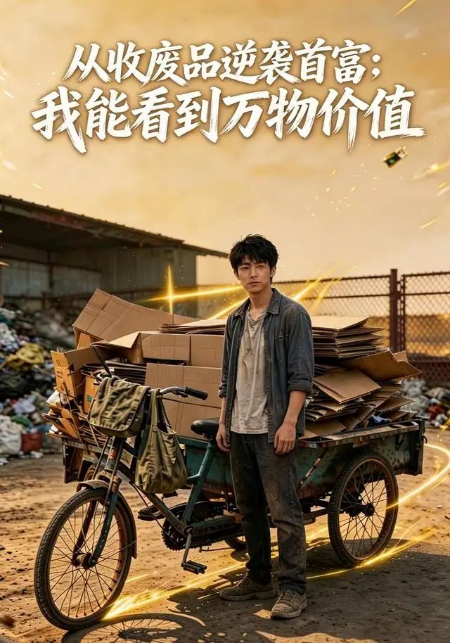 从收废品逆袭首富：我能看到万物价值&从收废品逆袭首富我能看到万物价值（60集）AI短剧