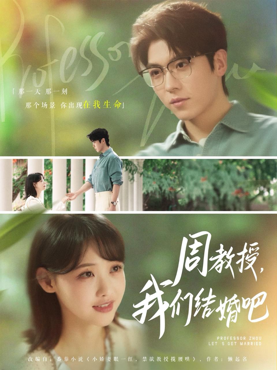 周教授我们结婚吧（82集）卡戎&龚芳妮  /最新 短剧