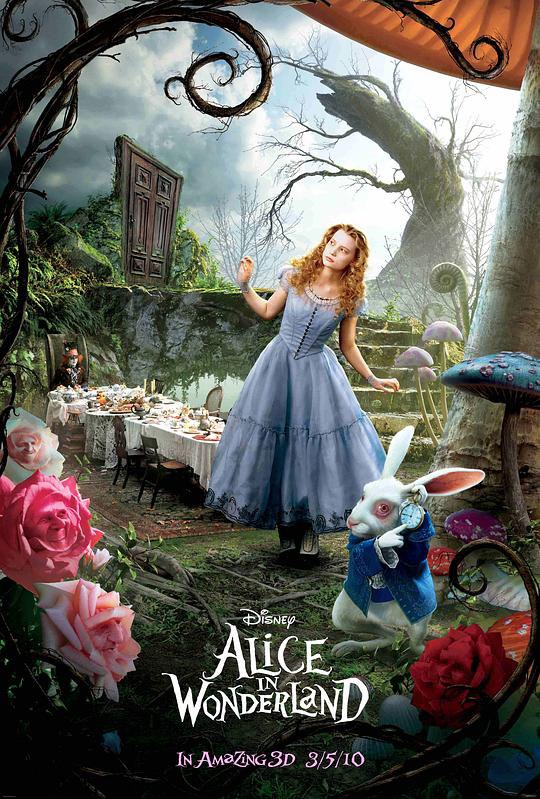 爱丽丝梦游仙境 Alice in Wonderland (2010) 1080p 原盘Remux 中文字幕 已刮削