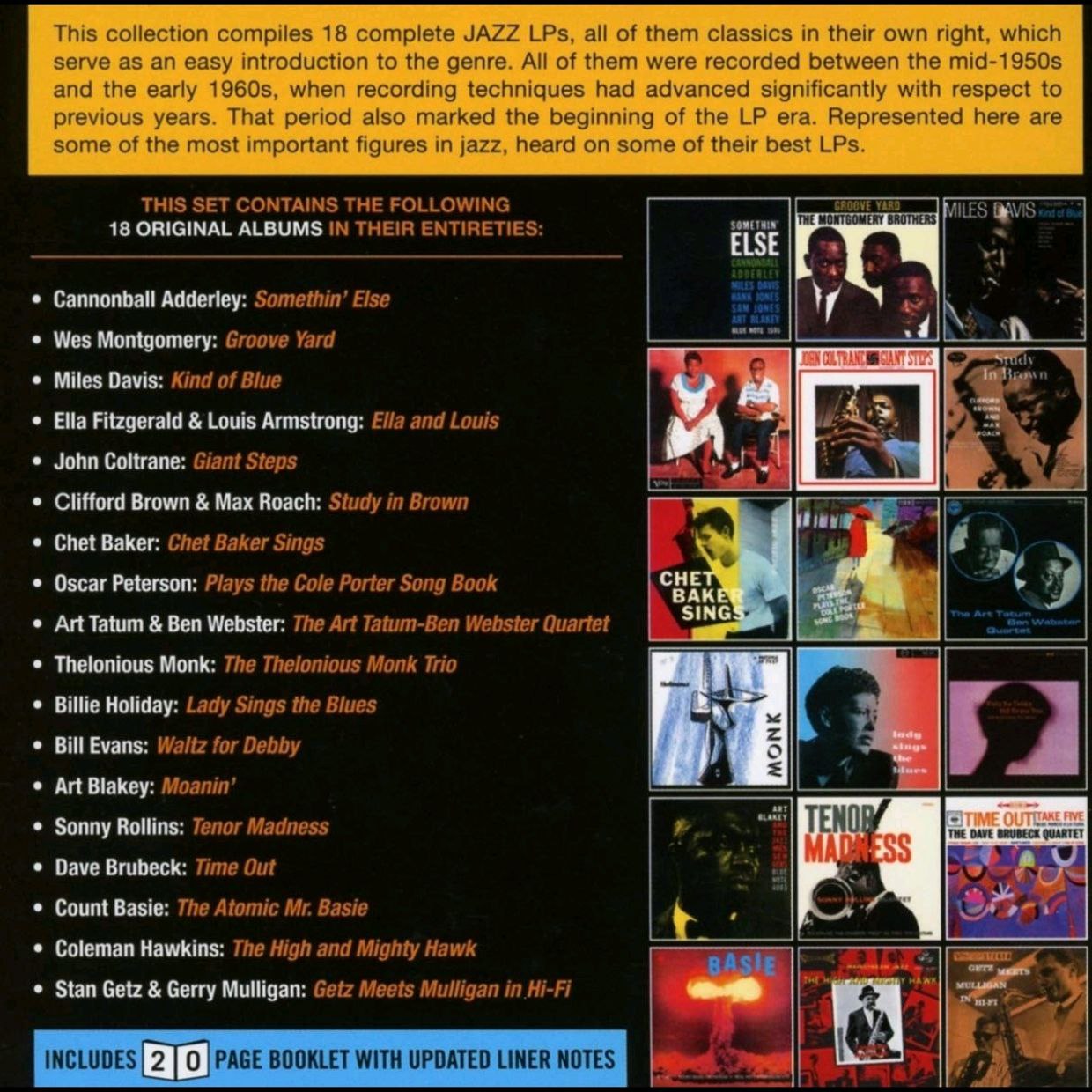 An Easy Introduction to Jazz 爵士入门 10CD)- 2018 FLAC