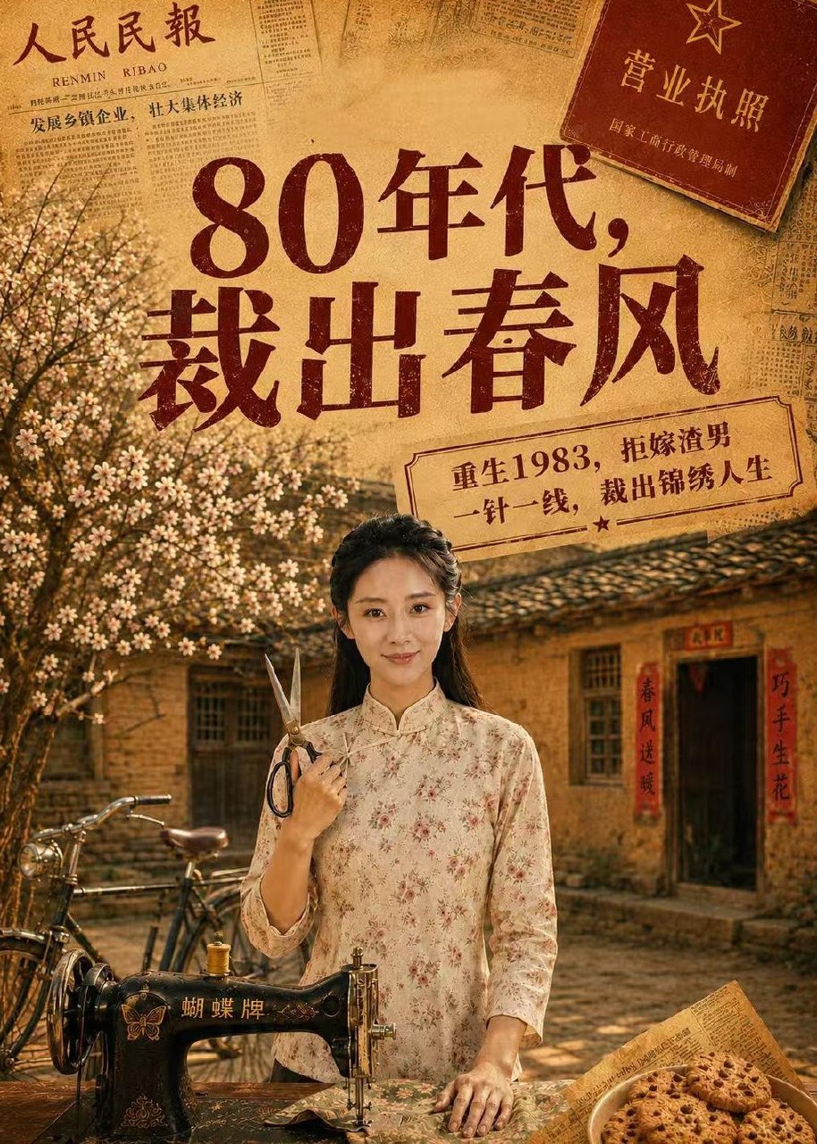 80年代裁出春风 (30集) Ai短剧 | 短剧
