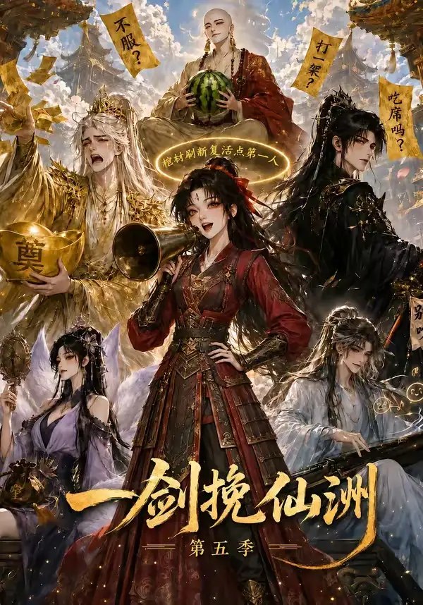 一剑挽仙洲第五季（351集） AI短剧