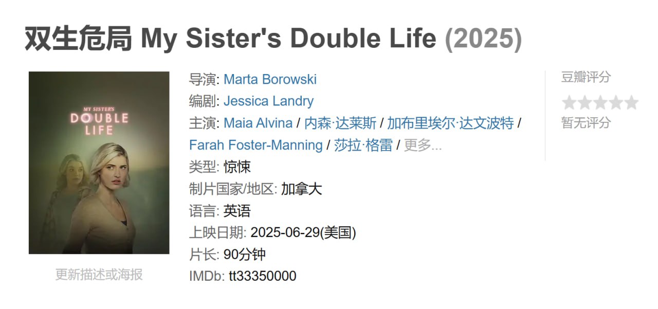 双生危局 My Sister's Double Life (2025)