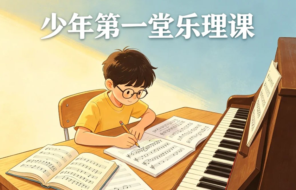 少年第一堂乐理课，轻松打开音乐世界的大门