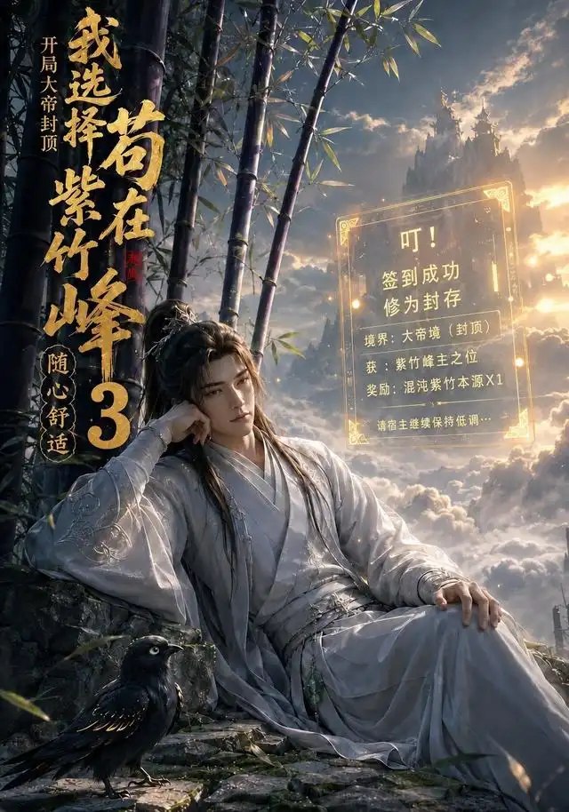 开局大帝封顶我选择苟在紫竹峰：随心舒适3&开局大帝封顶我选择苟在紫竹峰随心舒适3（80集）AI短剧