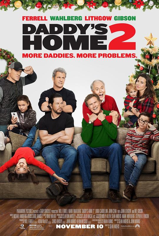 老爸当家2 Daddy's Home 2 (2017) 4K/2160p 原盘Remux 中文字幕 已刮削