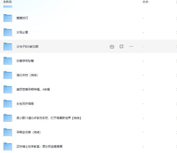 两性专题资料合集