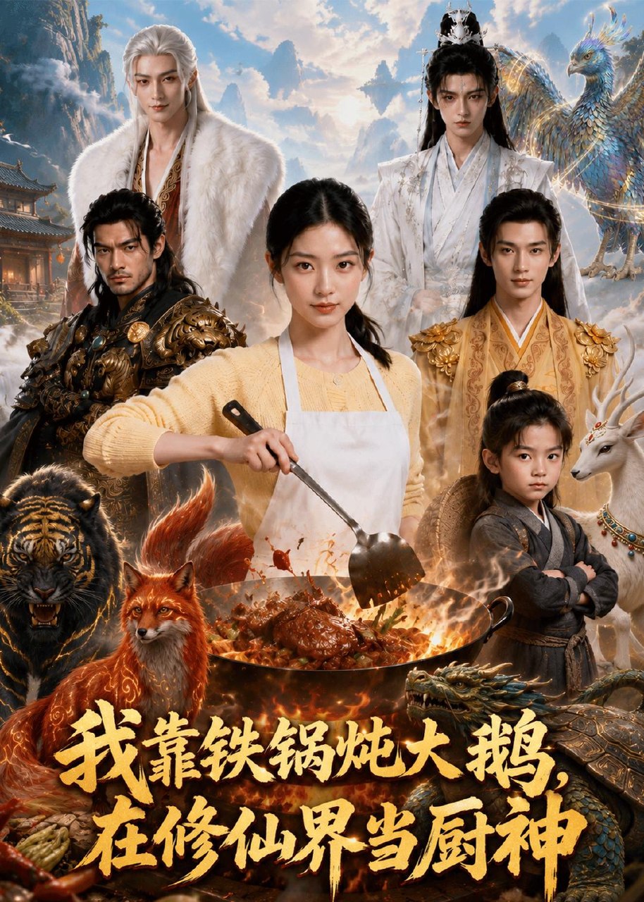 我靠铁锅炖大鹅在修仙界当厨神 (75集) | 短剧