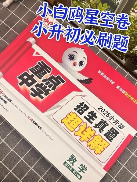 2026版小白鸥小升初星空卷，小升初备考优质教辅